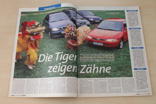 Auto bild 1997 daewoo lanos - bild, 41/1997