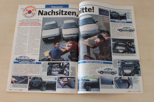 Auto bild 1996 daewoo - auto, 33/1996